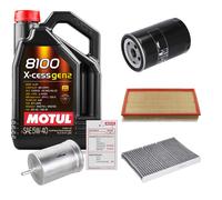 FEBI Controllo Set 5L MOTUL 8100 X-CESS 5W-40 Per VW Bora 1.6 2.0 Golf IV