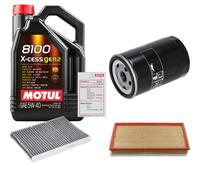 FEBI Controllo Set 5L MOTUL 8100 X-CESS 5W-40 Per VW Bora 1.6 2.0 Golf IV