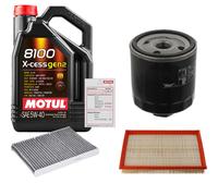 FEBI Controllo Set 5L MOTUL 8100 X-CESS 5W-40 Per VW Golf IV 1.6 16V