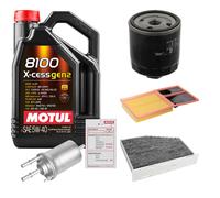 FEBI Controllo Set 5L MOTUL 8100 X-CESS 5W-40 Per VW Golf V 1.4 16V