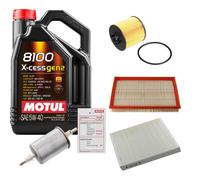 FEBI Controllo Set 5L MOTUL 8100 X-CESS 5W-40 Per VW Polo 1.4 16V
