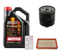 FEBI Controllo Set 5L MOTUL 8100 X-CESS 5W-40 Per VW Polo 1.4 16V Golf V