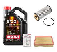 FEBI Controllo Set 5L MOTUL 8100 X-CESS 5W-40 Per VW Polo 1.8 GTI Seat Ibiza