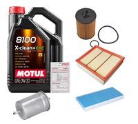 FEBI Controllo Set 5L MOTUL 8100 X-CLEAN 0W-30 Per Mercedes-Benz A-Klasse