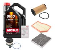 FEBI Controllo Set 5L MOTUL 8100 X-CLEAN 0W-30 Per Mercedes-Benz A-Klasse