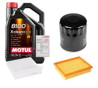 FEBI Controllo Set 5L MOTUL 8100 X-CLEAN 0W-30 Per MG