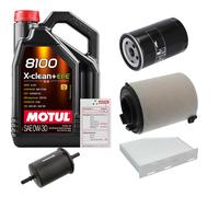 FEBI Controllo Set 5L MOTUL 8100 X-CLEAN 0W-30 Per Seat Altea 1.6 Toledo III