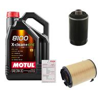 FEBI Controllo Set 5L MOTUL 8100 X-CLEAN 0W-30 Per Seat Altea XL 2.0 TFSi