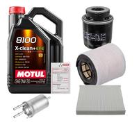 FEBI Controllo Set 5L MOTUL 8100 X-CLEAN 0W-30 Per Seat Ibiza IV Sportcoupe