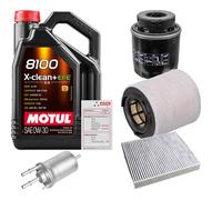 FEBI Controllo Set 5L MOTUL 8100 X-CLEAN 0W-30 Per Seat Ibiza IV Sportcoupe