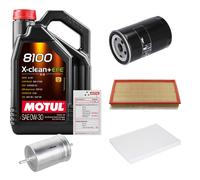 FEBI Controllo Set 5L MOTUL 8100 X-CLEAN 0W-30 Per Seat Toledo II 1.6 1.8