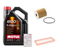 FEBI Controllo Set 5L MOTUL 8100 X-CLEAN 0W-30 Per Smart Fortwo Coupe 0.8