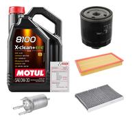 FEBI Controllo Set 5L MOTUL 8100 X-CLEAN 0W-30 Per VW Bora 1.6 FSI