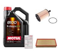 FEBI Controllo Set 5L MOTUL 8100 X-CLEAN 0W-30 Per VW Golf IV 2.3 V5 3.2 R32