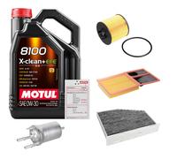 FEBI Controllo Set 5L MOTUL 8100 X-CLEAN 0W-30 Per VW Golf Plus 1.4 16V