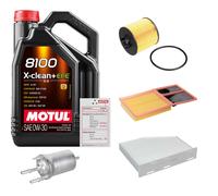 FEBI Controllo Set 5L MOTUL 8100 X-CLEAN 0W-30 Per VW Golf Plus 1.4 16V