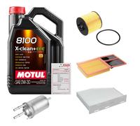 FEBI Controllo Set 5L MOTUL 8100 X-CLEAN 0W-30 Per VW Golf Plus 1.4 16V