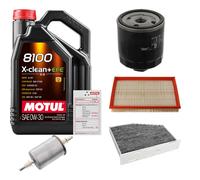 FEBI Controllo Set 5L MOTUL 8100 X-CLEAN 0W-30 Per VW Golf V 1.4 16V