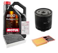 FEBI Controllo Set 5L MOTUL 8100 X-CLEAN 0W-30 Per VW Golf VI 1.4 Seat Leon