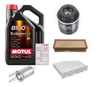 FEBI Controllo Set 5L MOTUL 8100 X-CLEAN 0W-30 Per VW Golf VI 1.4 TSI