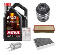FEBI Controllo Set 5L MOTUL 8100 X-CLEAN 0W-30 Per VW Golf VI 1.4 TSI