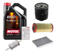 FEBI Controllo Set 5L MOTUL 8100 X-CLEAN 0W-30 Per VW Lupo 1.4
