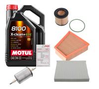 FEBI Controllo Set 5L MOTUL 8100 X-CLEAN 0W-30 Per VW Polo 1.2