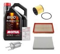 FEBI Controllo Set 5L MOTUL 8100 X-CLEAN 0W-30 Per VW Polo 1.4 16V