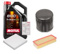 FEBI Controllo Set 5L MOTUL 8100 X-CLEAN 0W-30 Per VW Tiguan 1.4 TSI