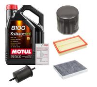 FEBI Controllo Set 5L MOTUL 8100 X-CLEAN 0W-30 Per VW Tiguan Allspace 1.5
