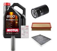 FEBI Controllo Set 5L MOTUL 8100 X-CLEAN 0W-30 Per VW Transporter V Bus 2.0
