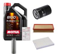 FEBI Controllo Set 5L MOTUL 8100 X-CLEAN 0W-30 Per VW Transporter V Bus 2.0
