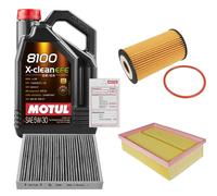 FEBI Controllo Set 5L MOTUL 8100 X-CLEAN 5W-30 per Opel Mokka/Mokka