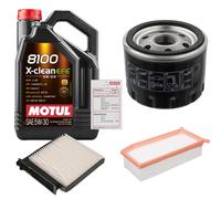 FEBI Controllo Set 5L MOTUL 8100 X-CLEAN EFE 5W-30 Per Dacia Duster