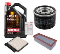 FEBI Controllo Set 5L MOTUL 8100 X-CLEAN EFE 5W-30 Per Dacia Duster