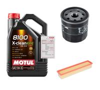 FEBI Controllo Set 5L MOTUL 8100 X-CLEAN EFE 5W-30 Per Dacia Duster