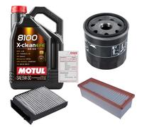 FEBI Controllo Set 5L MOTUL 8100 X-CLEAN EFE 5W-30 Per Dacia Duster