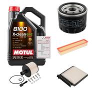 FEBI Controllo Set 5L MOTUL 8100 X-CLEAN EFE 5W-30 Per Dacia Duster