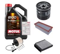FEBI Controllo Set 5L MOTUL 8100 X-CLEAN EFE 5W-30 Per Dacia Duster