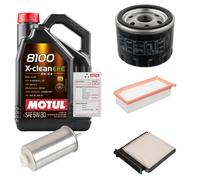 FEBI Controllo Set 5L MOTUL 8100 X-CLEAN EFE 5W-30 Per Dacia Duster