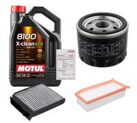 FEBI Controllo Set 5L MOTUL 8100 X-CLEAN EFE 5W-30 Per Dacia Duster