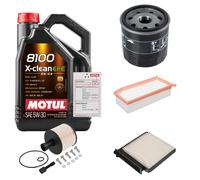 FEBI Controllo Set 5L MOTUL 8100 X-CLEAN EFE 5W-30 Per Dacia Duster