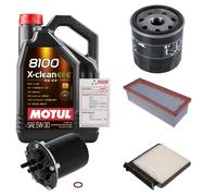 FEBI Controllo Set 5L MOTUL 8100 X-CLEAN EFE 5W-30 Per Dacia Duster