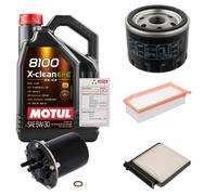 FEBI Controllo Set 5L MOTUL 8100 X-CLEAN EFE 5W-30 Per Dacia Duster