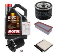 FEBI Controllo Set 5L MOTUL 8100 X-CLEAN EFE 5W-30 Per Dacia Duster