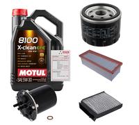 FEBI Controllo Set 5L MOTUL 8100 X-CLEAN EFE 5W-30 Per Dacia Duster