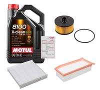 FEBI Controllo Set 5L MOTUL 8100 X-CLEAN EFE 5W-30 Per Dacia Logan II