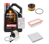 FEBI Controllo Set 5L MOTUL 8100 X-CLEAN EFE 5W-30 Per Dacia Logan II