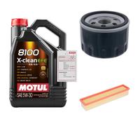 FEBI Controllo Set 5L MOTUL 8100 X-CLEAN EFE 5W-30 Per Dacia Sandero