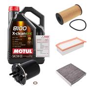 FEBI Controllo Set 5L MOTUL 8100 X-CLEAN EFE 5W-30 Per Dacia Sandero II